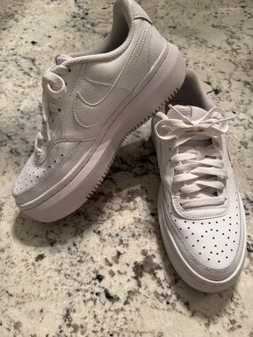 Nike Women’s Court Vision Alta LTR Sneakers - White Size 8.5
